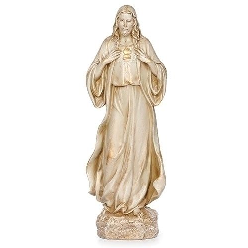 13.25&quot;H SACRED HEART FIGURE