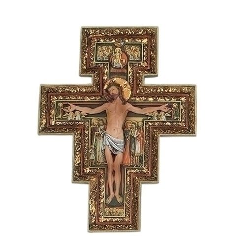 10.75&quot;H SAN DAMIANO CROSS