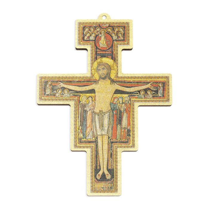 San Damiano Wooden Wall Cross