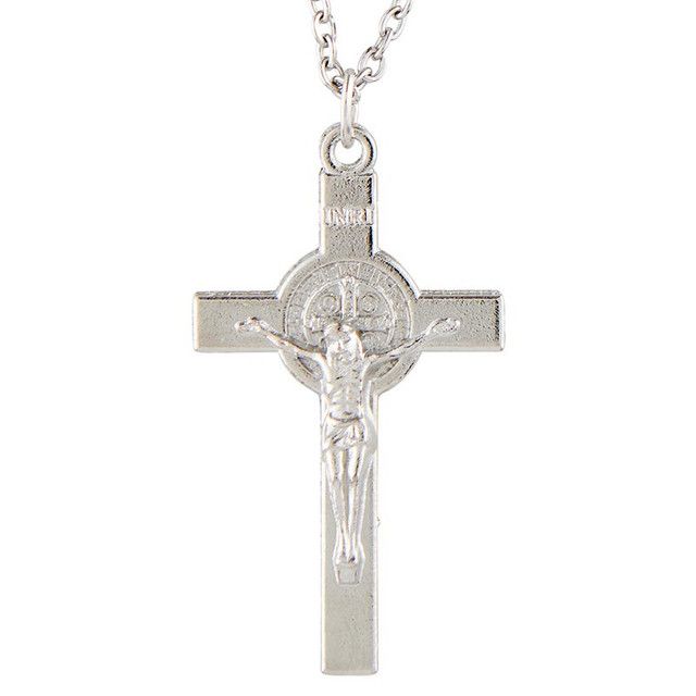 Saint Benedict Cross Necklace