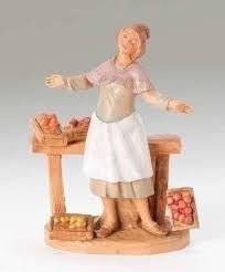 Zofia Nativity Fruit Merchant by Fontanini