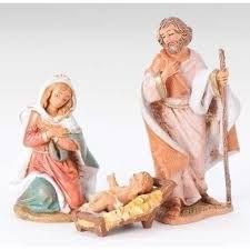 Holy Family by Fontanini - 3.5" Scale