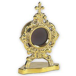 Small Oval Reliquary  3.5&quot;h