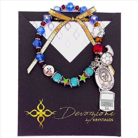 BLESSED CARLO ACUTIS - ROSARY BRACELET