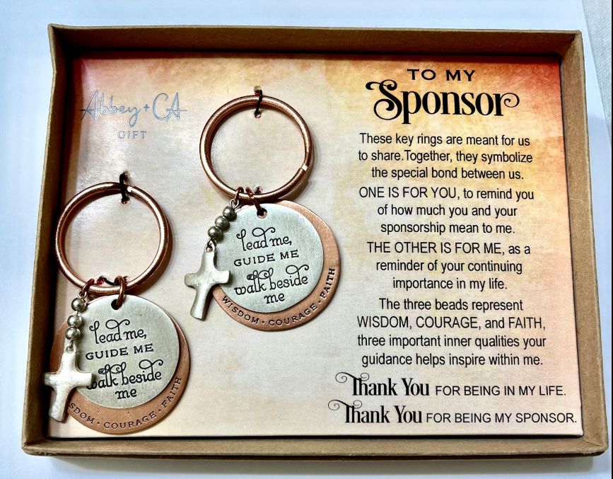 Lead Me Guide Me Sponsor Keychain