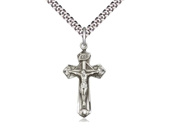 Sterling Silver Crucifix Pendant