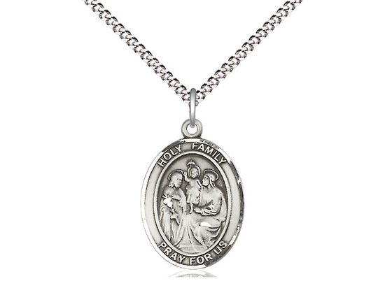 Holy Family Oval Patron Series 18&#39;&#39; Chain