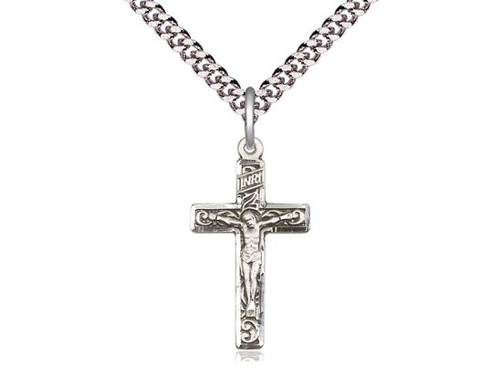 Sterling Silver Crucifix Pendant