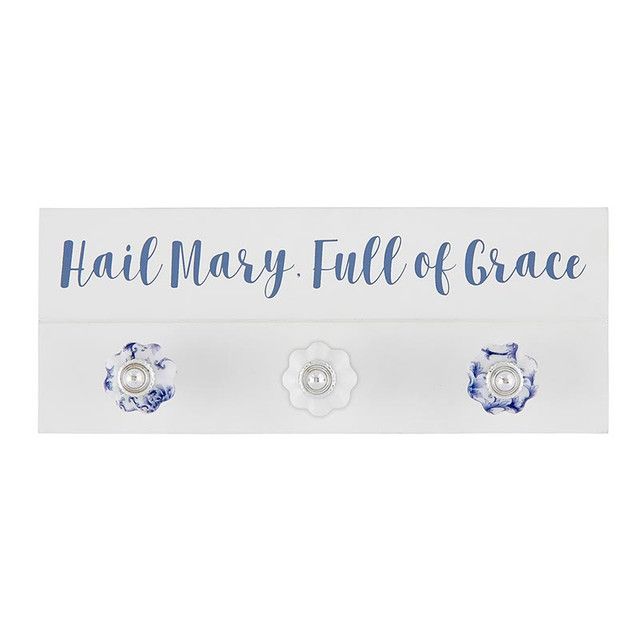 Hail Mary Rosary Wall Hanger
