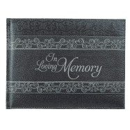 Guest Book - In Loving Memory (Charcoal)