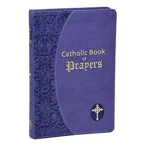 CATHOLIC BOOK OF PRAYERS-IMITATION LEATHER LAVENDER