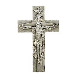 12" Holy Trinity Garden Cross