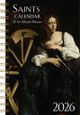 2026 Saints Calendar &amp; 16 Month Daily Planner, Spiral Bound 25% off discount