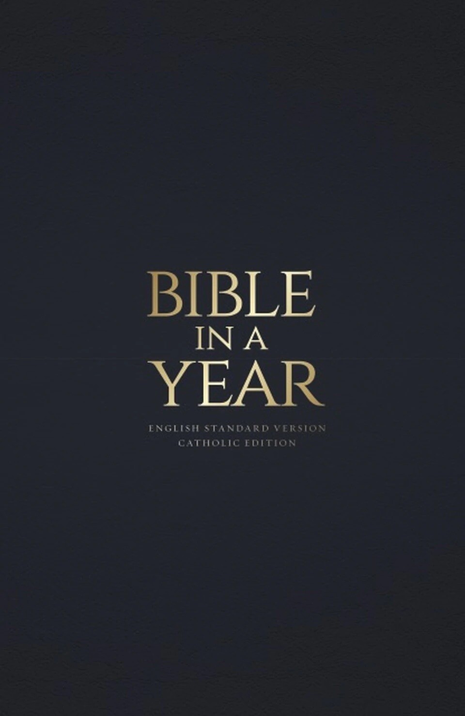 Bible in a Year- Bonded Leather