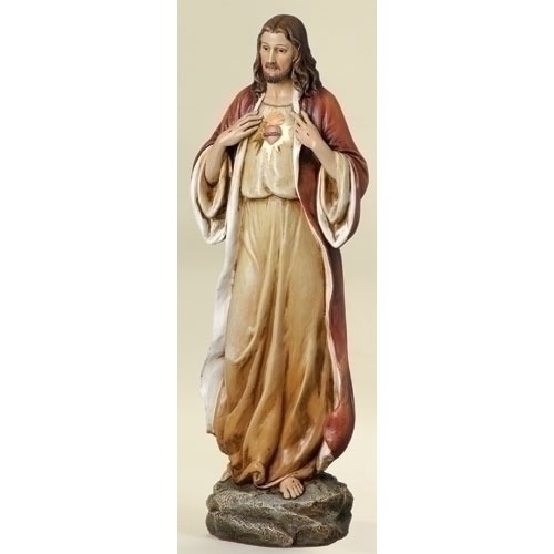 Sacred Heart of Jesus Statue 14"