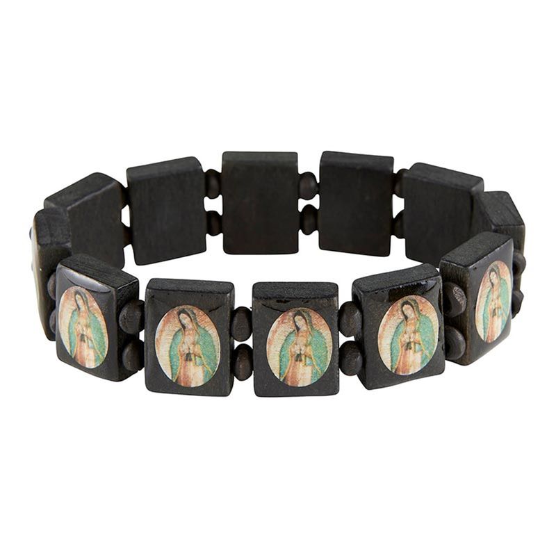 Our Lady of Guadalupe Panel Bracelet