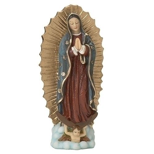 4" Our Lady of Guadalupe Patron &amp; Protector
