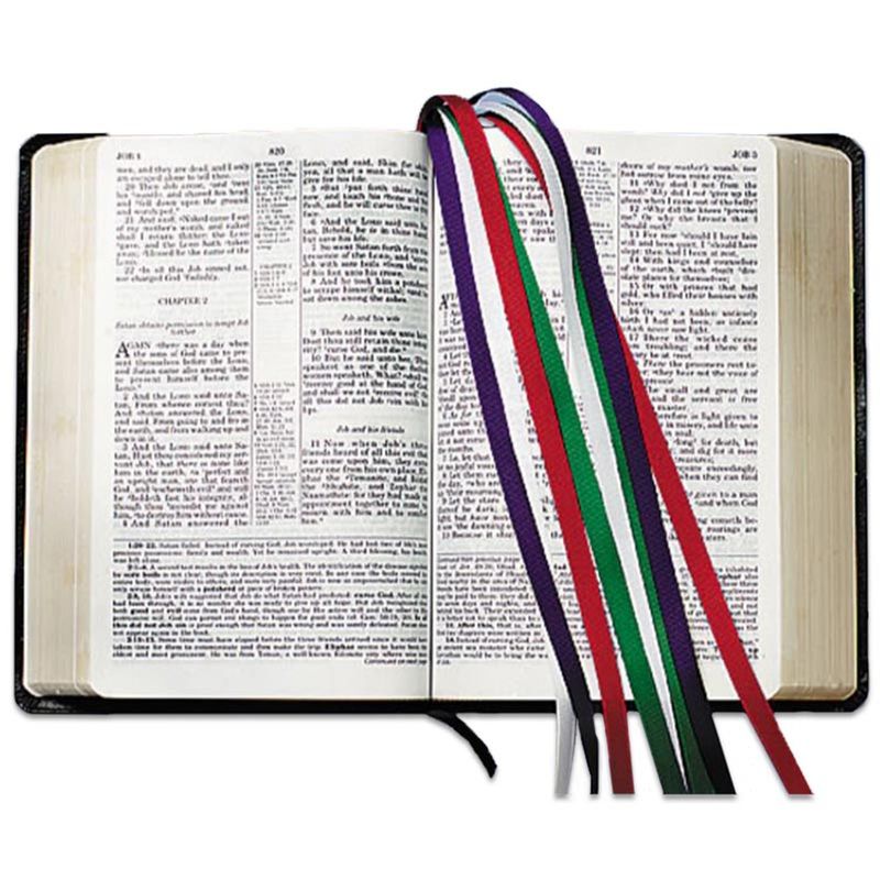 Wide Ribbon Bookmark