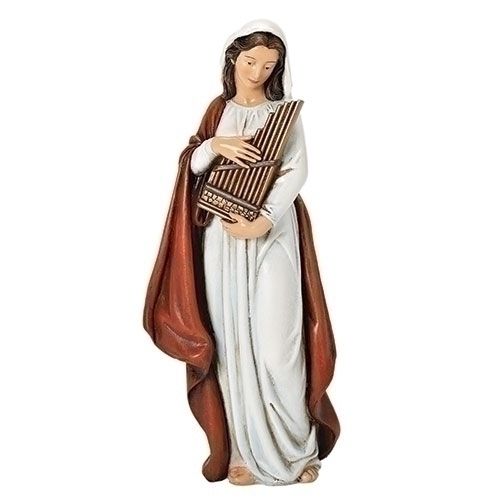 6"H ST CECILIA FIGURE