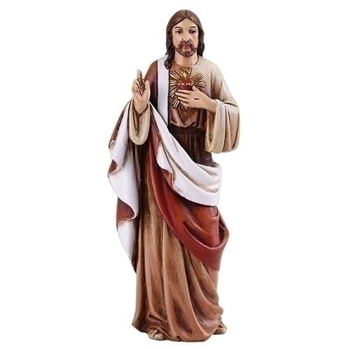 4"H SACRED HEART OF JESUS FIGURE