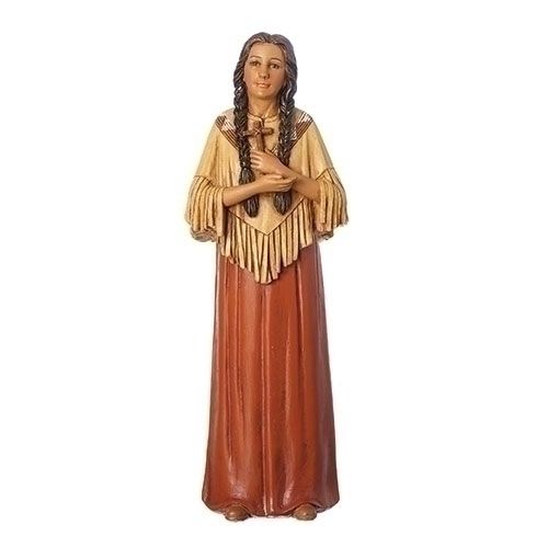 6"H ST KATERI TEKAKWITHA FIGURE