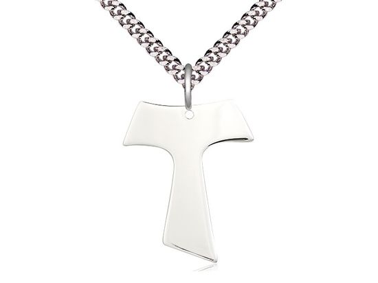 Tau Cross Large Pendant