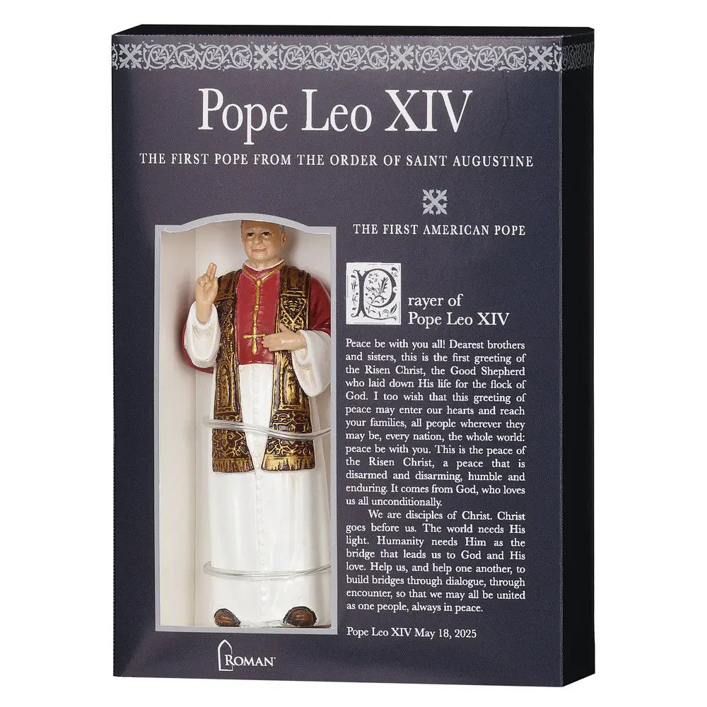 Pope Leo XIV Figure - Patrons &amp; Protectors - 4"