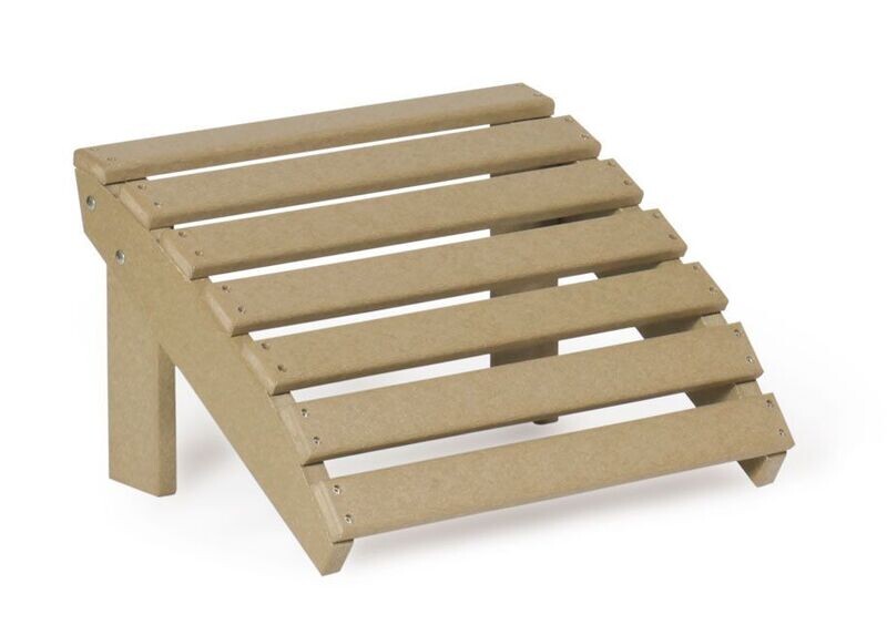 Fanback Chair Ottoman
