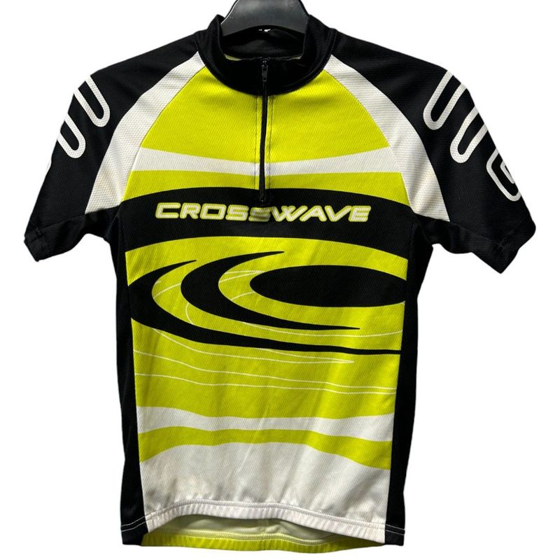 CROSSWAVE men's green cycling jersey 28 chest