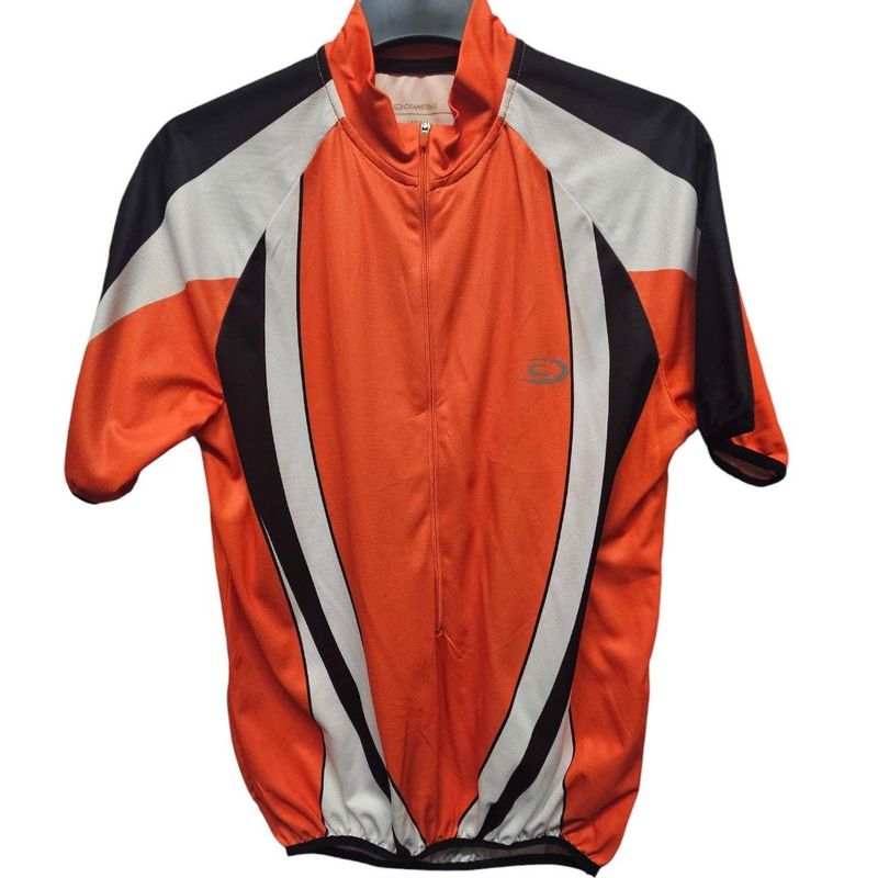 CRANE men's orange cycling jersey 36 chest