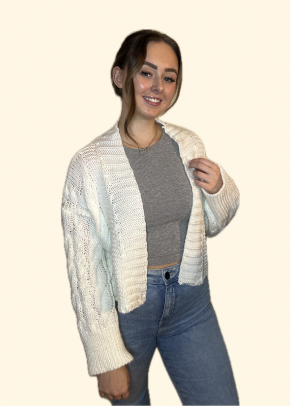 JULIA CARDIGAN - WHITE