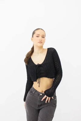 Indy top zwart  - one size