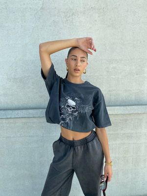 CHANNA T-SHIRT - GREY
