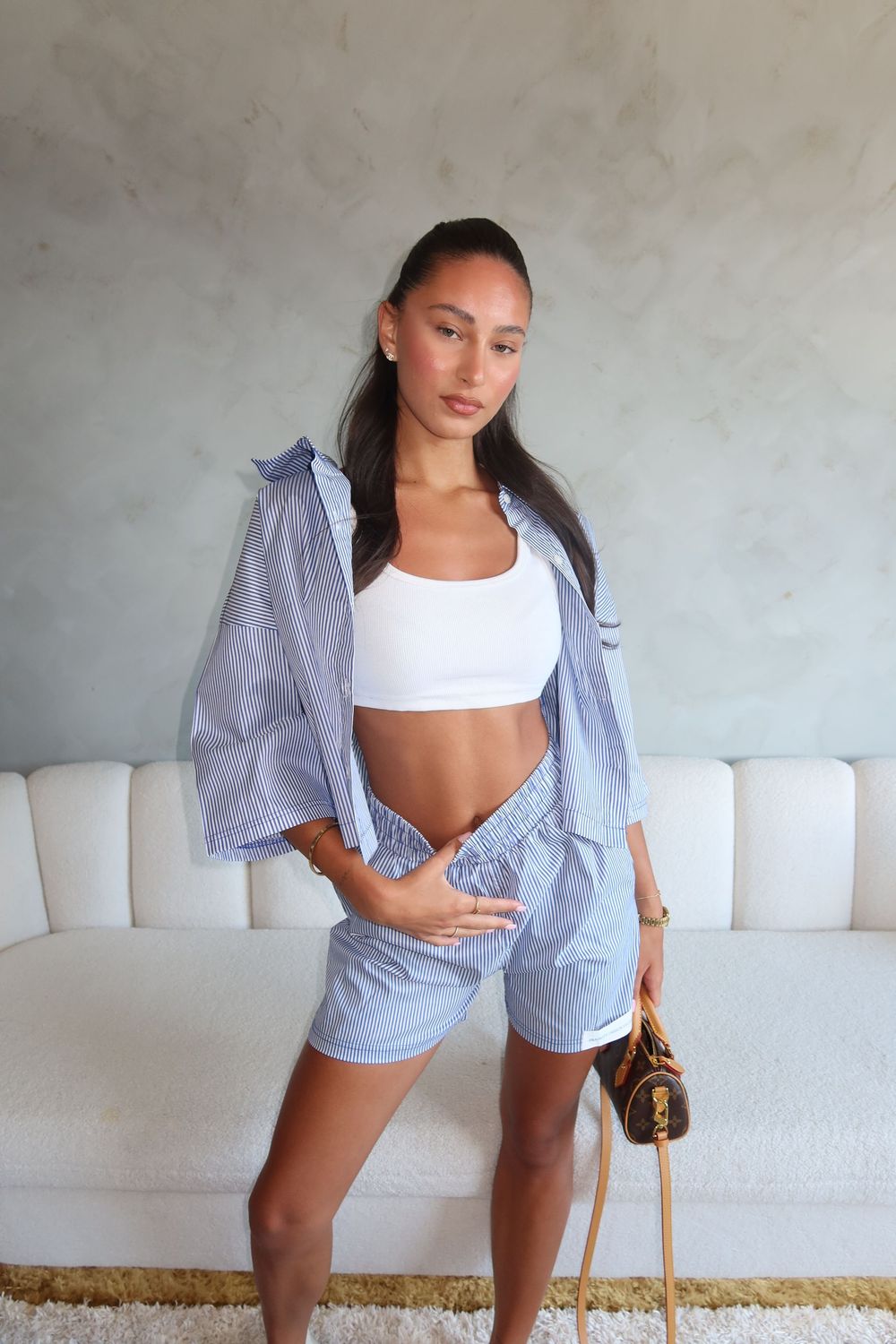 Priority boxer set blauw
