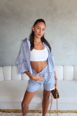 Priority boxer set blauw