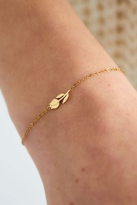 TULPEN ARMBAND ZILVER / GOUD