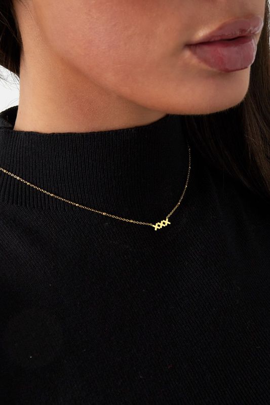 XXX KETTING - ZILVER / GOUD
