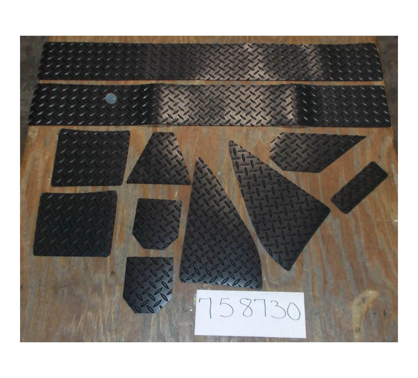 MasterCraft Trailer Fender Kit Non Skid Diamond Plate Pattern