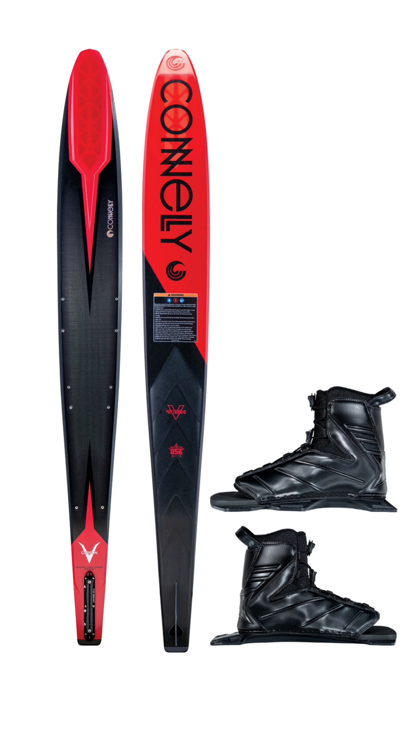 2023 Connelly Carbon V Ski with Double Tempest Bindings