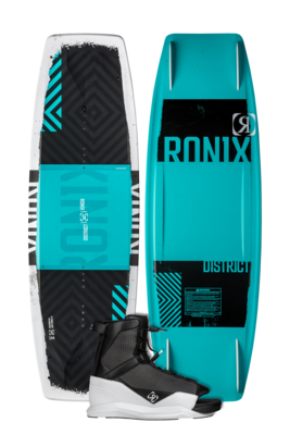 2024 Ronix District Wakeboard with District Bindings Package