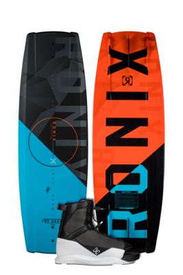 2024 Ronix Kids Vault Wakeboard and District Bindings Package
