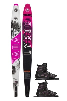 2023 Radar Women's Lyric Ski w/Double Lyric Boa Bindings Package
