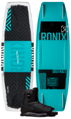 2024 Ronix District Wakeboard with Anthem Bindings Package