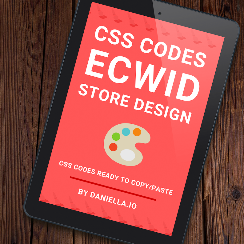 110+ Ecwid CSS Codes for Store Design
