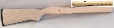 NEW UN-Stained Solid Birch Stock &amp; Vented Handguard Set