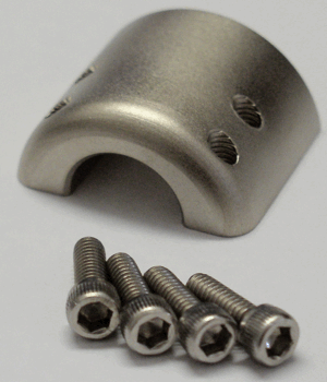 New Stronger Replacement Gas Block Top for Factory Gas Blocks .625 Stainless Finish