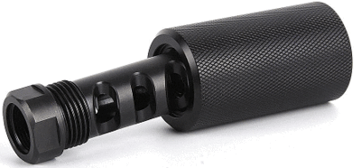 *NEW* Forward or Side Venting ON / Off  Muzzle Brake Keeps Noise to a Minimum