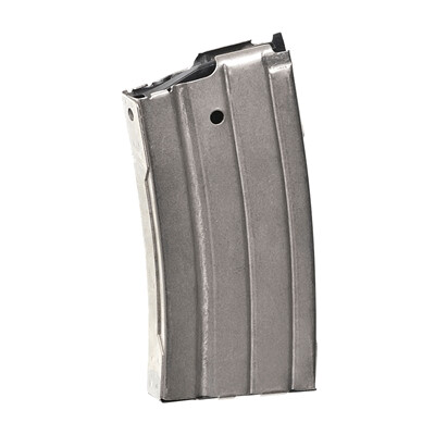 Mini 14 - 20 Round Magazine Stainless Look *Nickel Boron (Ruger Factory OEM)