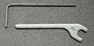 WRENCHES FOR GAS PRESSURE SET SCREW &amp; NUT FOR HARMONIC BARREL STABILIZER