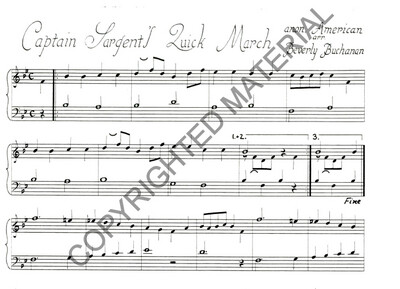 Captain Sargent&#39;s Quick March